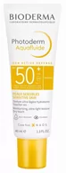 Balsamy i kremy do opalania - Bioderma Photoderm Aquafluide spf50+ ultralekki fluid przeciwsłoneczny - bezbarwny 40 ml - miniaturka - grafika 1