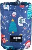 Pozostałe akcesoria dla psów - Chaba Świąteczna Saszetka na Smakołyki dla Psa Niebieska - miniaturka - grafika 1