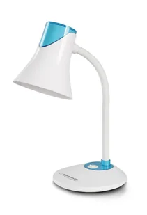ELD111B Esperanza lampka biurkowa e27 polaris niebieska - Lampy stojące - miniaturka - grafika 1