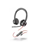 Słuchawki - Poly Blackwire 8225 Stereo USB-C/A 8X223AA - miniaturka - grafika 1