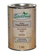 Farby wewnętrzne - Olej do drewna z woskiem ochronnym SPEKTRUM 1 litr - miniaturka - grafika 1