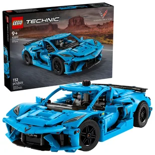 LEGO Technic 42217 Niebieski Chevrolet Corvette Stingray - Klocki - miniaturka - grafika 1