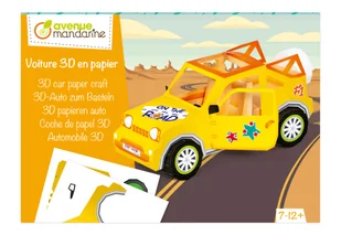 Zestaw Papierowe Auto do złożenia - Zabawki kreatywne - miniaturka - grafika 1
