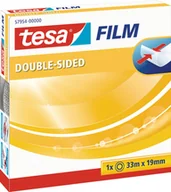 Folie i taśmy malarskie - Tesa Tesa Double Sid. Tape 33m x 19mm transparent 57954 - miniaturka - grafika 1