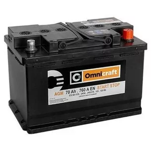 OMNICRAFT Akumulator 70Ah 760A - Akumulatory samochodowe - miniaturka - grafika 1