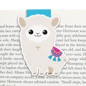 Zakładki do książek - Zakładka do książki magnetyczna, Alpaka - miniaturka - grafika 1