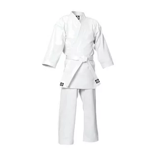 Kimona, stroje i obuwie - Karategi Z Pasem Dziecięce Bushido Ark-3102 Białe 150 - grafika 1
