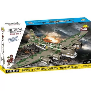 Klocki plastikowe COBI Historical Collection World War II Boeing B-17F Flying Fortress "Memphis Belle" COBI-5749 | Bezpłatny transport - Klocki - miniaturka - grafika 1