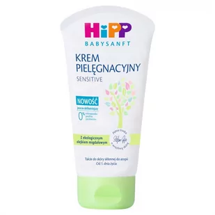 HiPP Babysanft Sensitive krem pielęgnacyjny 75 ml - Kremy dla dzieci - miniaturka - grafika 1