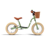 Rowerki biegowe - Dziecięcy rowerek biegowy Puky LR Xl Classic Retro Green - miniaturka - grafika 1