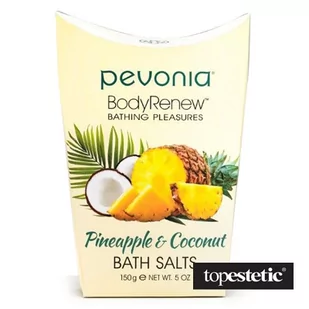 Pevonia Botanica BODYRENEW SÓL DO KAPIELI ANANAS I KOKOS 150 g 1872-11 - Kosmetyki do kąpieli - miniaturka - grafika 1