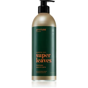 Attitude Super Leaves Essentials mydło naturalne do rąk Patchouli & Black Pepper 473 ml - Mydła - miniaturka - grafika 1