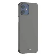 Etui i futerały do telefonów - Baseus Wing Case Ultracienkie etui iPhone 12 Pro / iPhone 12 Czarny WIAPIPH61P-01 - miniaturka - grafika 1