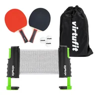 Tenis stołowy - Zestaw do tenisa stołowego — z rakietkami i 3 piłkami - miniaturka - grafika 1