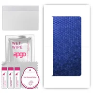 Akcesoria do tabletów i e-booków - folia naklejka skórka strukturalna na TYŁ do Lenovo Tab Extreme - Plaster Miodu Niebieski - apgo SKINS - miniaturka - grafika 1