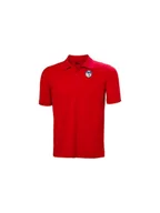 Koszulki męskie - Koszulka HELLY HANSEN MARSTRAND POLO czerwony 2XL - miniaturka - grafika 1