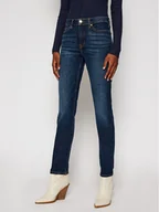 Spodnie damskie - Tommy Hilfiger Jeansy Regular Fit Rome 1M87624289 Granatowy Regular Fit - miniaturka - grafika 1