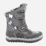 Buty dla dziewczynek - Kozaki dziecięce dla dziewczynki Gore-Tex Primigi 6880311 29 Szare (8050165471544) - miniaturka - grafika 1