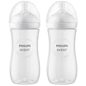 Butelki dla niemowląt - 2x ANTYKOLKOWA BUTELKA PHILIPS AVENT NATURAL RESPONSE SCY906/01 330 ml 3m+ - miniaturka - grafika 1