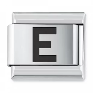 Murrano ITALIAN CHARMS Litera "E" IH-009 - Charmsy - miniaturka - grafika 1