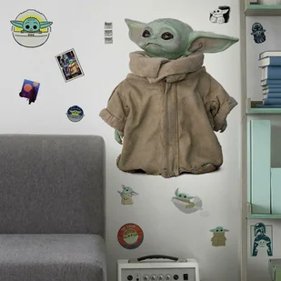Naklejka Star Wars Gwiezdne Wojny Yoda Rmk4477Scs - Naklejki na ścianę - miniaturka - grafika 1