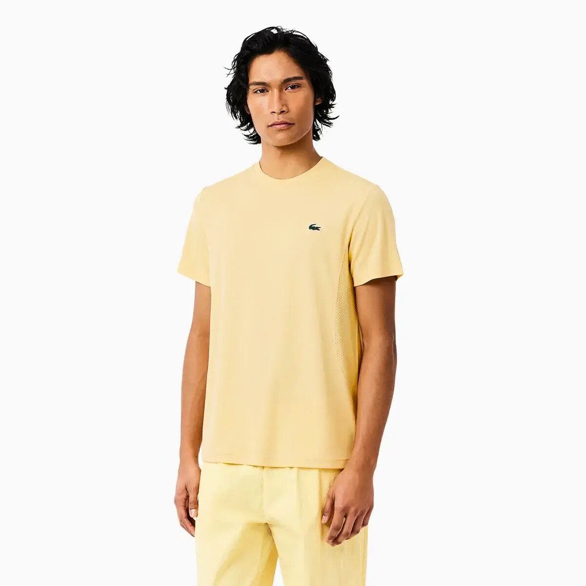 Koszulka męska Lacoste Tennis Performance Novak Djokovic Tee-Shirt Soya XL