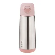 Butelki termiczne - b.box Butelka termiczna z ustnikiem sportowym Blush Crush 500 ml - miniaturka - grafika 1