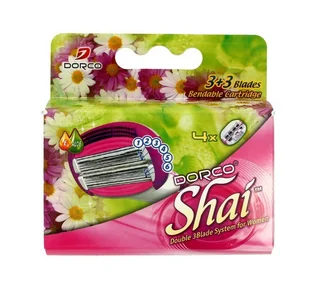 Dorco wkłady do maszynki Women Shai 4szt - Maszynki do golenia i wkłady - miniaturka - grafika 3