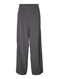 Bestseller A/S Damskie spodnie VMTROIAN MR Wide DAD Pant NOOS, Grey Pinstripe, XS/32, Grey Pinstripe, (XS) W / 32L - Spodnie damskie - miniaturka - grafika 1