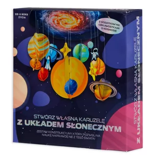 Professor Puzzle, karuzela z układem słonecznym - Mały naukowiec - miniaturka - grafika 1
