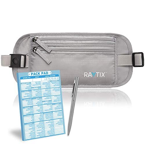 Raytix Mixed Adult 2020 akcesoria podróżnicze - portmonetka na pasek, szary, Taille unique