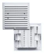 Kratki wentylacyjne - Un Kratka Wentylacyjna Z Żaluzją I Siatką 175*175Mm Brązowa KRA 0178 BR 5903206015609 - miniaturka - grafika 1