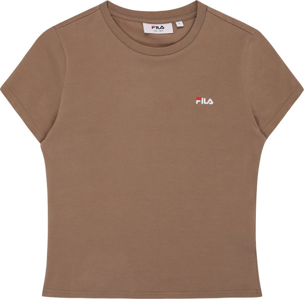 Koszulka damska Fila Trivero beżowa FAW1205 70008 XL