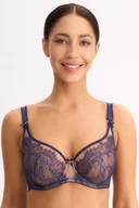 Biustonosze - Bella Misteria 64-147 Magiczny Szafir biustonosz półusztywniany granatowy - miniaturka - grafika 1