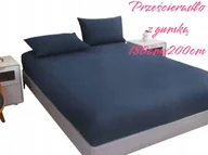 Prześcieradła - PRZEŚCIERADŁO BAWEŁNIANE Z GUMKĄ 180x200cm - miniaturka - grafika 1