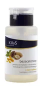 Zmywacze i cleanery do paznokci - KillyS KillyS Acetone-Free bezacetonowy zmywacz do paznokci pompka Olejek Arganowy 200ml - miniaturka - grafika 1