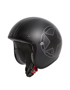PREMIER Helm LE PETIT Classic Star CARBON BM, CARBON CZARNY/SZARY,L - Kaski motocyklowe - miniaturka - grafika 1