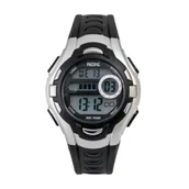 Zegarki dla dzieci - Czarny zegarek dziecięcy z wyświetlaczem Pacific 202L-1 - miniaturka - grafika 1