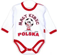 Body dla niemowląt - BODY KIBIC POLSKA DŁUGI RĘKAW ROZM. 68 Pampicio - miniaturka - grafika 1