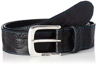 Paski - Diesel Męski pasek B-DNA/DSL, T8013-ps681, 95 cm - miniaturka - grafika 1