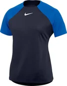 Koszulki i topy damskie - Nike Koszulka damska z krótkim rękawem Nk Df Acdpr Ss Top K, Obsidian/Royal Blue/White, DH9242-451, M - miniaturka - grafika 1