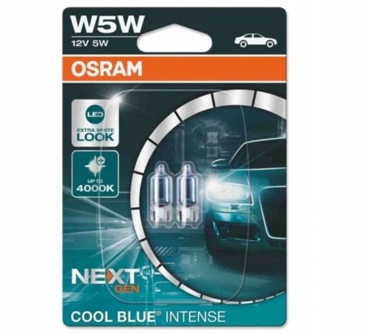 Żarówki W5W OSRAM Cool Blue Intense XenonLook 4000