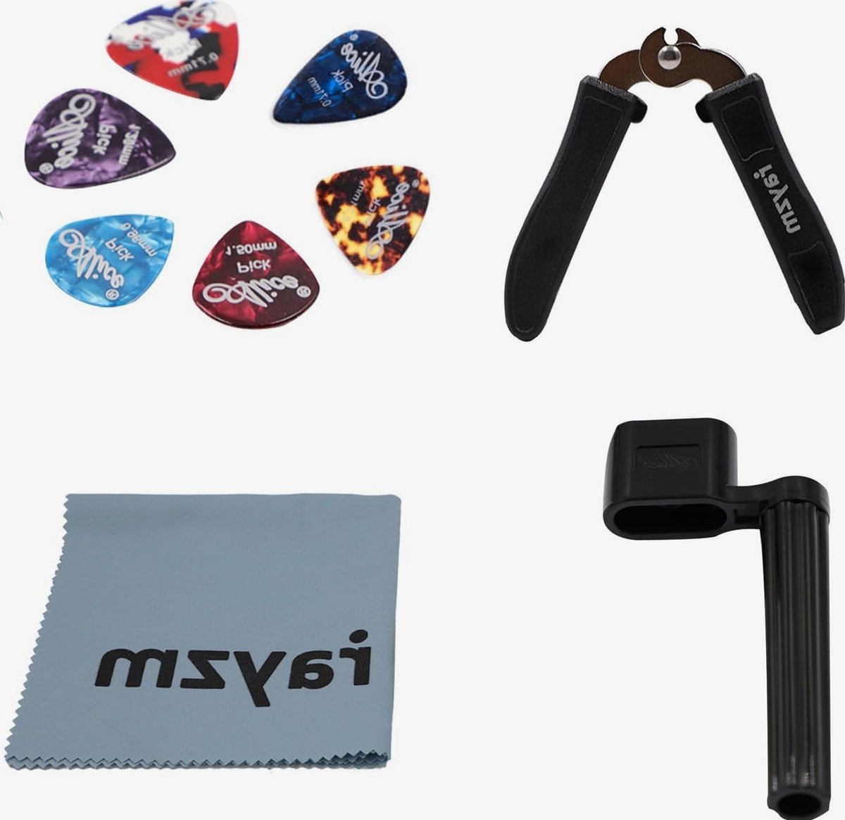 NARZĘDZI ZESTAW GITAROWYCH WIELOFUNKCYJNY 60G AKCESORIA DO INSTRUMENTÓW