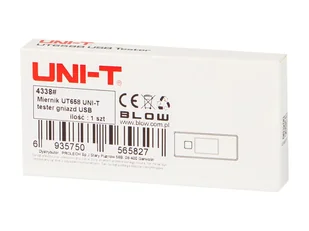 Miernik UT658 UNI-T tester gniazd USB - Inne urządzenia pomiarowe - miniaturka - grafika 1