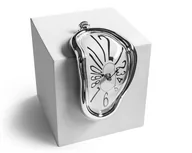 Zegary - Cieknący zegar Salvadora Dali ARABSKIE CYFRY - miniaturka - grafika 1