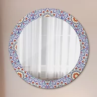 Lustra - Lustro dekoracyjne okrągłe Orientalna kolorowa kompozycja - miniaturka - grafika 1