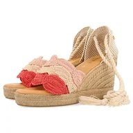 Espadryle damskie - GIOSEPPO Espadryle La Siesta w kolorze koralowym damskie kapcie domowe, koralowa czerwień, 38 EU, koralowa czerwień, 38 EU - miniaturka - grafika 1