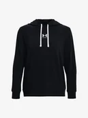 Bluzy sportowe damskie - Bluza damska Under Armour  Rival Terry Hoodie-BLK S - miniaturka - grafika 1