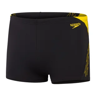 Męskie Bokserki kąpielowe SPEEDO HYPERBOOM SPL ASHT AM 8-00302016653 – Czarny - Kąpielówki męskie - miniaturka - grafika 1