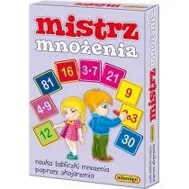 Adamigo Mistrz Mnożenia - Gry planszowe - miniaturka - grafika 1